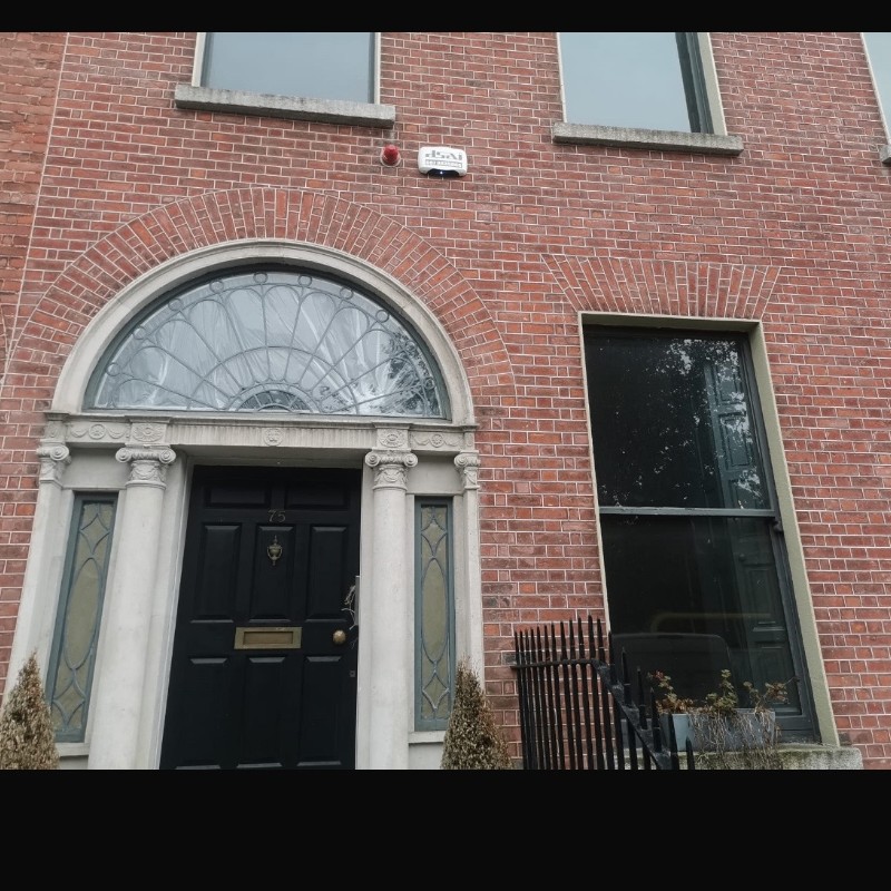 Recent residential alarm installation on a Dublin home
