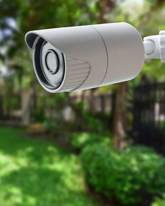 Recent residential CCTV installation on a Dublin home